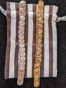 lot 104 image: Henri Bendel Bracelet set Gold and Silver