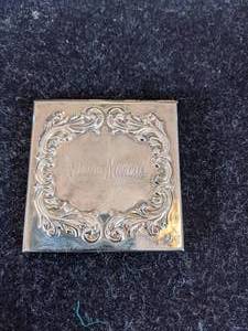 lot 107 image: Sterling Silver Neiman Marcus Compact Mirror