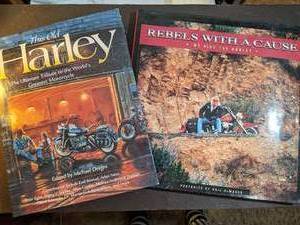 lot 80 image: Lot of Harley Davidson - Motorcycle Books