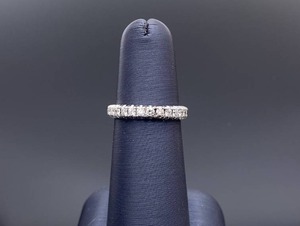 lot 30 image: .33 Carat High Grade Diamond Band in 18k White Gold $2490 Retail