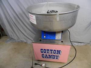 lot 6 image: Auto Breeze Commercial Cotton Candy Machine with Stand