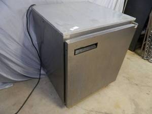 lot 9 image: Delfield Under Counter Refrigerator on Wheels