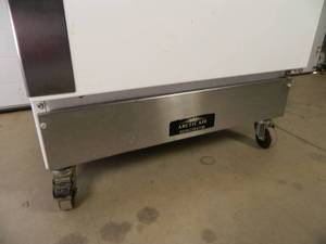 lot 5A image: Arctic Air Commercial Refrigerator on Wheels