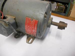 lot 63 image: General Electric Motor 3 Phase