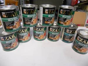 lot 10 image: ZAR Stain - Brand New in Quart Cans (10)