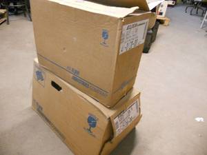 lot 71 image: Eljer Toilet and Tank and Lid - White - New