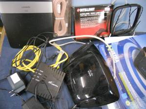 lot 109 image: Electronics, Routers, Modem, USB Adaper (New), Antenna