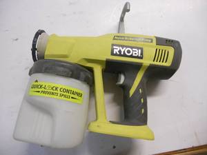 lot 125 image: Ryobi Paint Sprayer for use with Battery - NEW