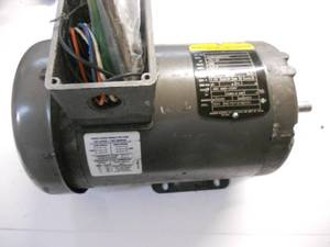 lot 136 image: 3 Phase Baldor Reliancer Industrial Motor Rebuilt