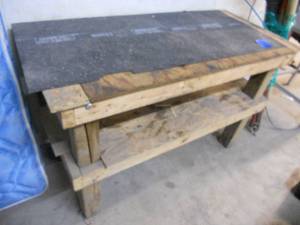 lot 173 image: Work Bench - 51 Wide x 24 Deep x 32 High