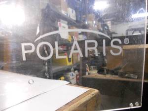 lot 197 image: Polaris Poly Side by Side Shield and Extra Sheet of Clear Poly