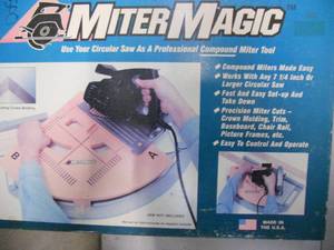 lot 185 image: MiterMagic - Use Circular Saw as a Miter Tool Easy