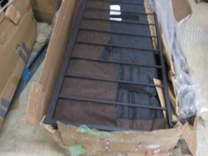 Futon with Mattress open box...