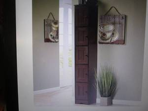 Katie 5-Door Tall Kitchen Cabinet o...