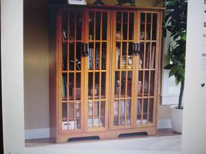 Double-Door Media Cabinet open box ...