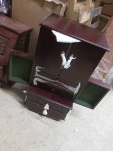 Jewelry Armoire as is , no legs...