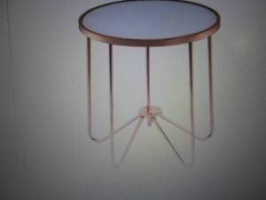 ACME Alivia End Table - 81837 - Ros...