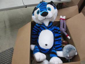 XL Blue Tiger Plush...