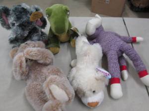 5 Medium Plush...