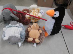 6 Small Plush...