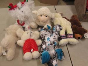 7 Assorted Plush...