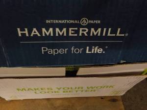 lot 1 image: 2000 Sheets Hammermill 12 x 18 Copy...