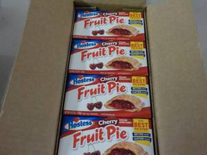 lot 219 image: Case of 16 Hostess Cherry Pies...
