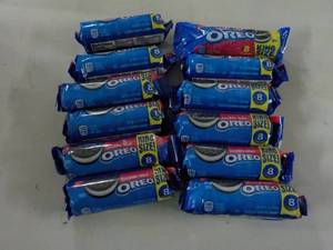 lot 274 image: King Size Double Stuffed Oreos - 8...