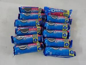 lot 276 image: King Size Double Stuffed Oreos - 8...
