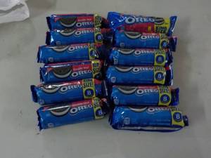 lot 277 image: King Size Double Stuffed Oreos - 8...