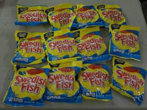 lot 292 image: Swedish Fish 5 oz Bags near or pa...