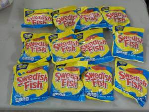 lot 294 image: Swedish Fish 5 oz Bags near or pa...