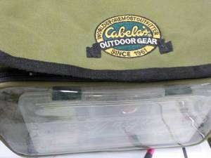 lot 25 image: Cabelas Outdoor Gear Bag and Suppl...