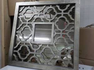 lot 41 image: Set of 2 Ultermost 20 Square Mirro...