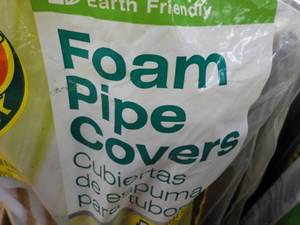 lot 57 image: Foam Pipe Covers...