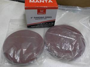 lot 88 image: Sanding Disks...