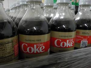 lot 132 image: 4 Cases of 24 Bottles Caffeine Free...
