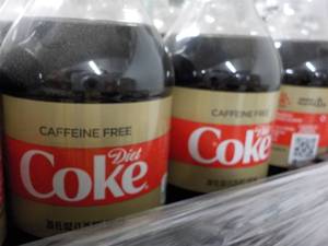 lot 134 image: 4 Cases of 24 Bottles Caffeine Free...