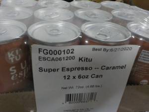 lot 144 image: 12 - 6 oz Cans Kitu Super Expresso ...