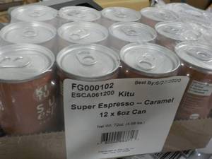 lot 145 image: 12 - 6 oz Cans Kitu Super Expresso ...
