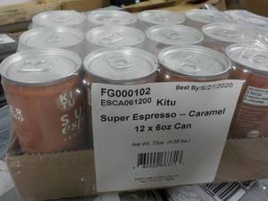 lot 146 image: 12 - 6 oz Cans Kitu Super Expresso ...