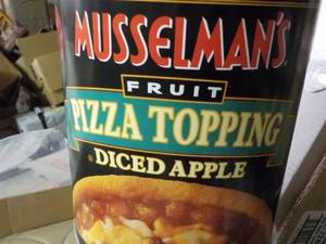 lot 156 image: 7 lb.2oz Can Musselmans Diced Appl...