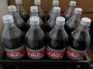 lot 167 image: Case of 12 - 1.25 Bottles Diet Coke...