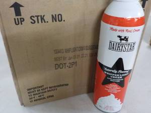 lot 176 image: Case of 12 Dairy Star Whipped Light...