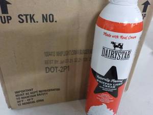 lot 178 image: Case of 12 Dairy Star Whipped Light...