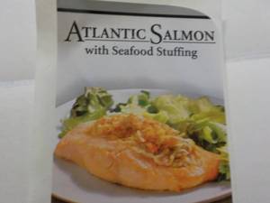 lot 186 image: Pkg of 8 Atlantic Salmon with Seafo...