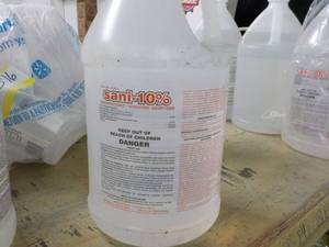 lot 377 image: 1 Gallon Sani 10 % Disinfectant - s...