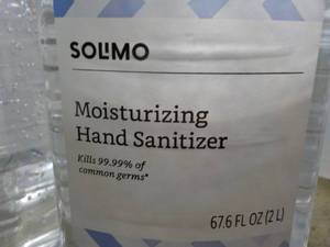 lot 380 image: 67 oz Bottle Solimo Moisturizing Ha...