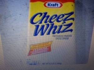lot 354 image: 6.5 lb. pkg Kraft and Cheez Wiz ne...