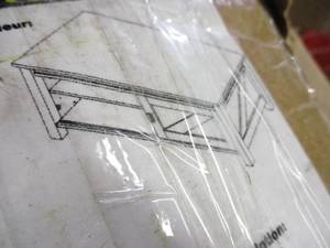 Coffee Table - looks like someone t...